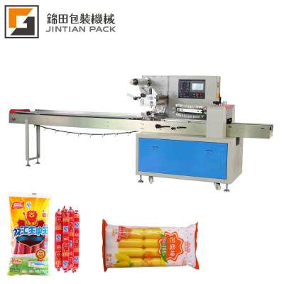 Fully auto Jelly stick hot dog ham sausage packaging machine