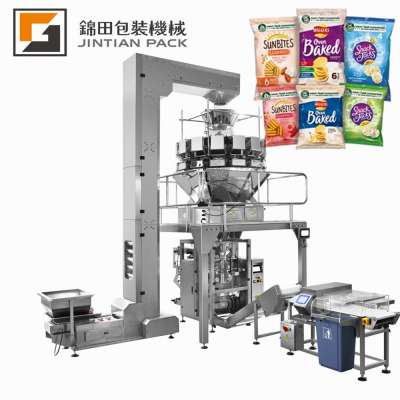 JT-420W fully automatic banana chips packaging mahine / vegetables packaging machine / cornmeal packaging machine